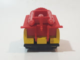 2013 Matchbox Beach Rescue Ford Dump Utility Truck Yellow Die Cast Toy Car Vehicle