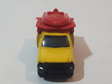 2013 Matchbox Beach Rescue Ford Dump Utility Truck Yellow Die Cast Toy Car Vehicle