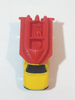 2013 Matchbox Beach Rescue Ford Dump Utility Truck Yellow Die Cast Toy Car Vehicle