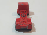 Vintage 1976 Lesney Matchbox Superfast No. 42 Mercedes Container Truck Red Sea Land Die Cast and Plastic Toy Car Vehicle