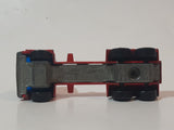 Vintage 1976 Lesney Matchbox Superfast No. 42 Mercedes Container Truck Red Sea Land Die Cast and Plastic Toy Car Vehicle