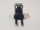 2009 Matchbox Power Lift 2000 Fork Lift Red and Grey Die Cast Toy Car Warehouse Machinery Construction Vehicle Equipment
