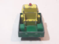 Vintage 1965 Lesney Matchbox Series No. 13 Dodge Wreck Truck BP British Petroleum Tow Truck Green Yellow Die Cast Toy Car Vehicle