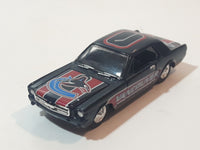 ERTL RC2 1964 1965 Ford Mustang Vancouver Canucks NHL Ice Hockey Team Dark Blue Die Cast Toy Car Vehicle with Opening Hood