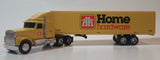 Rare ERTL Home Hardware Semi Truck and Trailer Yellow Die Cast Toy Car Vehicle