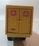 Rare ERTL Home Hardware Semi Truck and Trailer Yellow Die Cast Toy Car Vehicle