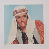 Vintage Harum Scarum Album Best Wishes Elvis Presley 4 5/8" x 4 5/8" Bonus Color Photo Card