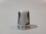 Elvis Presley The King Porcelain Thimble