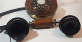 1996 GenExxa "Wood Fashion Phone" Rotary Style Push Button Telephone