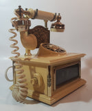 Rare Vintage French Victorian Style Cherubs Rotary Style Telephone Shaped Alarm Clock