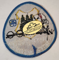 Girl Guides 2006 Laity District Camp Harry Potter 3" x 3" Embroidered Fabric Patch Badge