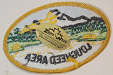Girl Guides Lougheed Area 2" x 3 1/4" Embroidered Fabric Patch Badge
