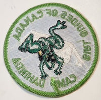 Girl Guides of Canada Camp Dahinda 3" Embroidered Fabric Patch Badge