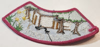 Girl Guides Tillicum Lodge 1 3/4" x 4 1/4" Embroidered Fabric Patch Badge