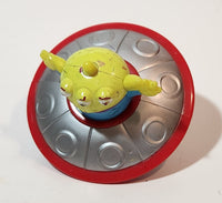 1999 McDonald's Disney Toy Story 2 Little Green Alien 2 1/2" Tall Spinning Top Toy Figure