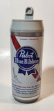 Pabst Blue Ribbon 7" Tall Beer Can Shaped Plastic Thermos Drinking Cup