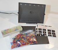 Vintage 1994 Milton Bradly Lite Brite Model No. C4780 LR24153 110V 25W Lite Brite Toy Light Up Picture Toy with Bag of Pegs in Box