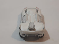 2002 Hot Wheels Crash Curve Maelstrom White Die Cast Toy Car Vehicle