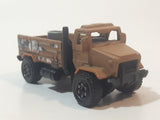 2017 Matchbox Jungle Mission Rapids Rescue Truck Brown Die Cast Toy Car Vehicle