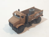 2017 Matchbox Jungle Mission Rapids Rescue Truck Brown Die Cast Toy Car Vehicle