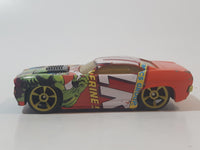 2008 MGA Marvel Authentics The Incredible Hulk and Wolverine Orange Die Cast Toy Car Vehicle
