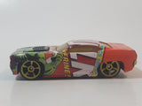 2008 MGA Marvel Authentics The Incredible Hulk and Wolverine Orange Die Cast Toy Car Vehicle