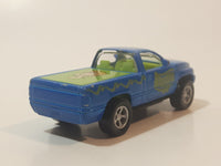 2002 Racing Champions Hanna Barbera Scooby-Doo! Shaggy's '96 Dodge Ram Truck Blue Die Cast Toy Car Vehicle