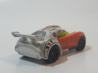 2014 Hot Wheels LFL Star Wars Luke Skywalker Orange and White Die Cast Toy Car Vehicle