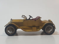 1968 Lesney Matchbox Models of YesterYear No. Y-6 1913 Cadillac Gold Die Cast Toy Car Vehicle