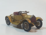 1968 Lesney Matchbox Models of YesterYear No. Y-6 1913 Cadillac Gold Die Cast Toy Car Vehicle