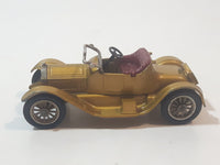 1968 Lesney Matchbox Models of YesterYear No. Y-6 1913 Cadillac Gold Die Cast Toy Car Vehicle