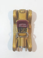 1968 Lesney Matchbox Models of YesterYear No. Y-6 1913 Cadillac Gold Die Cast Toy Car Vehicle