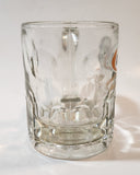 Vintage A & W "the difference is delicious" Clear Glass 4 1/4" Tall Heavy Glass Root Beer Mug