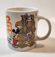 Rare Vigor Disney Mickey & Friends With The Terra - Cotta Warrior Ceramic Coffee Mug Cup