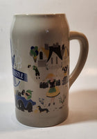 Prosit Steam Whistle Canada's Premium Pilsner 7 3/4" Tall Heavy Ceramic Beer Stein Mug