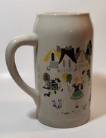 Prosit Steam Whistle Canada's Premium Pilsner 7 3/4" Tall Heavy Ceramic Beer Stein Mug