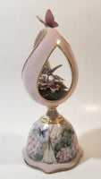 2004 Ardleigh Elliott Lena Liu Silken Wings Flights of Fancy 7" Tall Heirloom Porcelain Music Box