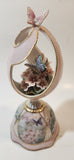 2004 Ardleigh Elliott Lena Liu Silken Wings Flights of Fancy 7" Tall Heirloom Porcelain Music Box