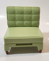 2005 Mattel Barbie Totally Real Green Chair Plastic Dollhouse Toy