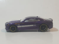 2016 Hot Wheels HW Mild to Wild '10 Camaro SS Metalflake Purple Die Cast Toy Car Vehicle