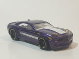 2016 Hot Wheels HW Mild to Wild '10 Camaro SS Metalflake Purple Die Cast Toy Car Vehicle