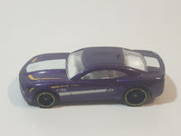 2016 Hot Wheels HW Mild to Wild '10 Camaro SS Metalflake Purple Die Cast Toy Car Vehicle