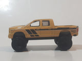 2016 Hot Wheels Dodge Ram 1500 Yellow Die Cast Toy Off-Road Truck Vehicle