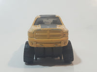 2016 Hot Wheels Dodge Ram 1500 Yellow Die Cast Toy Off-Road Truck Vehicle