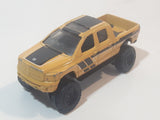 2016 Hot Wheels Dodge Ram 1500 Yellow Die Cast Toy Off-Road Truck Vehicle