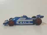 Maisto Formula 1 Turbo 15 Bruiser Blue and White Die Cast Toy Race Car Vehicle
