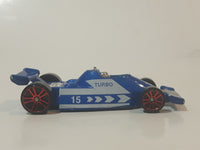 Maisto Formula 1 Turbo 15 Bruiser Blue and White Die Cast Toy Race Car Vehicle