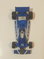 Maisto Formula 1 Turbo 15 Bruiser Blue and White Die Cast Toy Race Car Vehicle