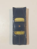 Vintage Husky Buick Electra Police Cruiser Blue Die Cast Toy Car Vehicle