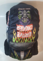 2020 Feld Entertainment Monster Jam Grave Digger Monster Truck Shaped Black Stuffed Plush Pillow
